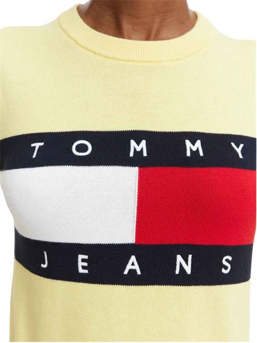 Maglione in cotone con logo Tommy Jeans | DW0DW22930ZF0